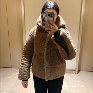 SAM Tan Sherpa Jacket